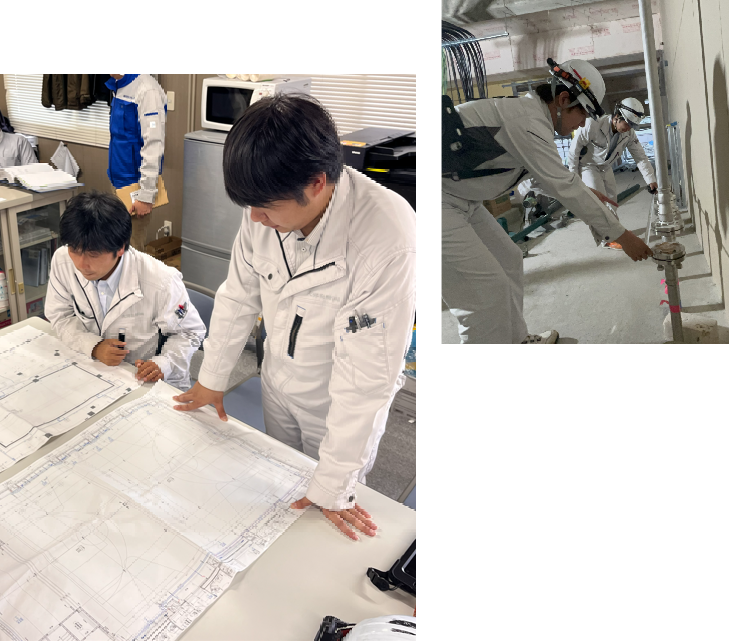 設備会社の社員